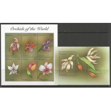 Ghana - Orquídeas (FLO-GHA01) Ghana - Orquídeas (FLO-GHA01)