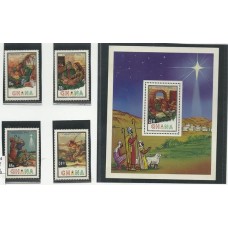 Ghana - Christmas 1982(DIV134A) Ghana - Christmas 1982(DIV134A)