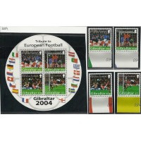 Gibraltar - Homenagem ao Futebol Europeu(ESP119)