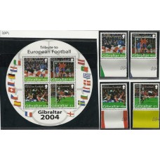 Gibraltar - Homenagem ao Futebol Europeu(ESP119)