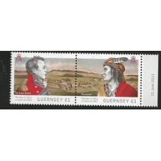 Guernsey - 1396/7 - Guerra Anglo Americana 1812