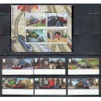 Inglaterra - 3499/504 + Bloco 85 - Trem Thomas