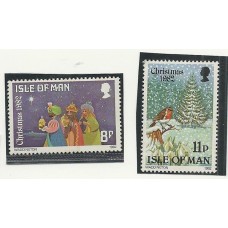 Isle of Man - 0212/3 - Christmas 1982