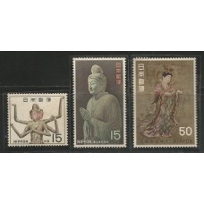 Japão - 0894/6 - Tesouros Nacionais II