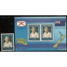 Jersey - 1279+Bl.69 - 80 Anos Rainha Elizabeth II