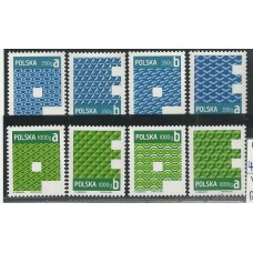 Polônia - Selos de Serviços Postais(DIV275A)
