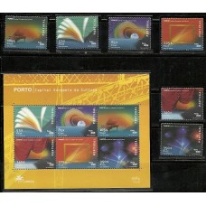 Portugal - 2486/91+Bl.174-Porto (Capital Européia da Cultura)