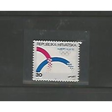 Croácia - 0149 - 1992 - Olimpíadas de Inverno de ALBERTVILLE - Esportes 