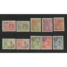 Equador - 498/502 + AE 195/99 - Em Memoria  do Presidente Roosevelt - Liberdade dos Cultos - Liberdade do Medo - Diversos - gomado com charneira 