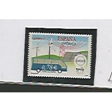 Espanha - América - Upaep - Poupança de energia - Eólica - Solar - Ônibus -  