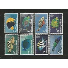 British Virgin Islands - Peixes - 282-285/90-292- CONJ.0003 - Fauna Marinha 