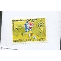 Liechtenstein - 549 - Copa do Mundo de 1974 - Futebol - Esportes Liechtenstein - 549 - Copa do Mundo de 1974 - Futebol - Esportes