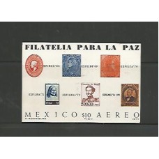 México - Diversos - Selo Sobre Selos - Bloco - Gomado