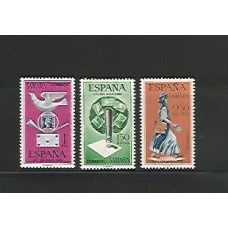 Espanha - SAHARA - Dia do Selo - gomado - pequena mancha amarela