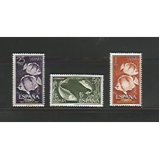 Espanha - SAHARA -  Pro Infância - Fauna Marinha - gomado - Marca de charneira 