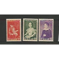 Alemanha (Sarre) Em Beneficio de Obras Populares - Pinturas