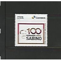 SI0041-SELO INSTITUCIONAL 100 ANOS DO NASCIMENTO DE FERNANDO SABINO - 2024 - MINT