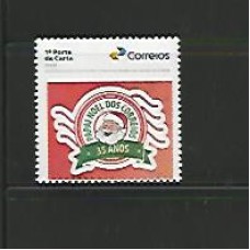 SI0045-SELO INSTITUCIONAL 35 ANOS DO PAPAI NOEL DOS CORREIOS - 2024 - MINT