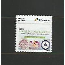 SI0049-SELO INSTITUCIONAL XIX CONFERÊNCIA MUNDIAL DE GRANDES POTÊNCIAS MAÇÔNICAS REGULARES - 2024 - MINT