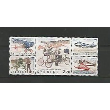 Suécia - Historia da Aviação - Transportes - 