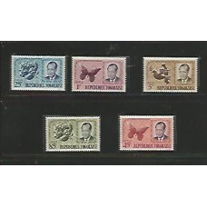 Togo - 419/23 - Nicolas Grunitzky - Fauna - Flora - um selo com uma ponta de oxidação