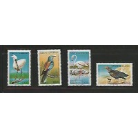 Turquia - 2176/9 - Pássaros Diversos - Fauna